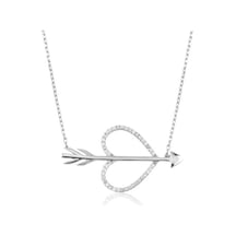 Gümüş Aşk Oku Kadın Kolye (506451807)