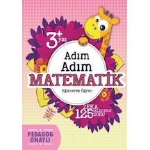 Adım Adım Matematik 3+ Yaş - Rxlu-722451