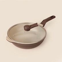 Kitchen Multi Tava - Kahverengi - 28 Cm Çok Renkli