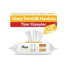Sleepy Easy Clean Arap Sabunu Katkılı Yüzey Temizlik Havlusu 3x100 300 Yaprak Diğer