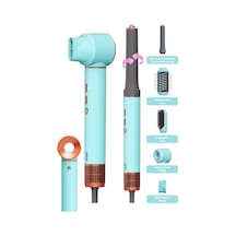 Sinbo Shd-1729 5in1 Compact Multi-styler Saç Kurutma & Şekillendirme Makinesi-mavi