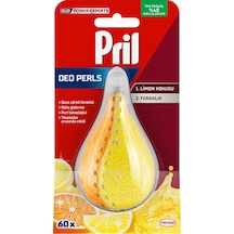 Pril Deo Perls Bulaşık Makinesi Koku Önleyici Limon Ferahlığı 60 Yıkama