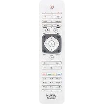 Philips Uyumlu Rm-1128W Beyaz Lcd-Led Kumandası