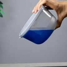 Yuvarlak Saklama Kabı 3 L Açık Ahşap