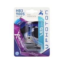 Ampul Hb3 9005 12v 65w Xen Vision Tekli Blister Beyaz Işık 6000k Pht Ph5595 Dv B1 Çok Renkli