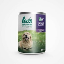 Kuzu Parça Etli Soslu Yetişkin Köpek Konservesi 6 Adet 400 Gr