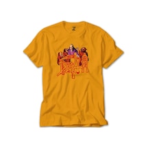 Death Scream Bloody Gore Grup Sarı Tişört-Sarı