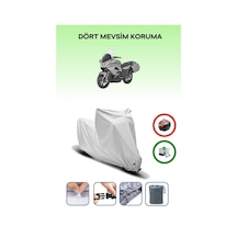 Gri Kilit Uyumlu Cfmoto 650tk Uyumlu Motosiklet Brandası Su Geçirmez