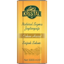 Kristal Erken Hasat Sızma Zeytinyağı 5 Lt Teneke