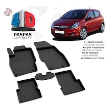 Corsa E Uyumlu 4d Havuzlu Paspas Omsa 2014 2015 2016 2017 2018 2019