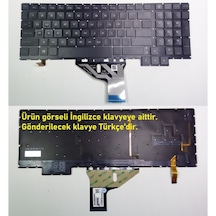 HP Uyumlu Omen 15-Ce032Nd, 15-Ce032Ng, 15-Ce032Tx Klavye (Rgb) - 539182609