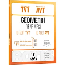 Barış Yayınları 2025 Tyt Ayt Geometri 10 Tyt + 10 Ayt Denemesi