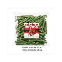 Köpekler İçin Kırık Munchy Ödül Çubuğu 500gr Yeşil