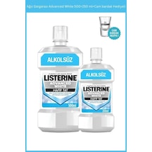 Ağız Gargarası Advanced White 500+250 Ml+cam Bardak Hediyeli