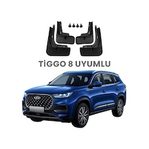 Tiggo 8 Pro Paçalık Tozluk Çamurluk Siyah 4lü