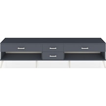 Arges Tv Ünitesi 4 Çekmeceli 220x30x51 Antrasit-antrasit Antrasıt/antrasıt - Antrasıt