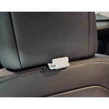 Tesla Model 3 Ön Koltuk Arkası Askı Kancası Dayanıklı Araç İçi Aksesuar