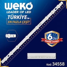 Seg Uyumlu 42Sd6100 Regal 42R6010F Finlux 42Fx610F Led Bar Takımı