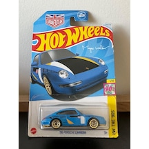 Hot Wheels 96 Porsche Carrera Uzun Kart Mavi
