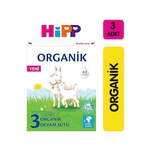 Hipp 3 Organik Keçi Sütü Bazlı Devam Sütü 400 Gr 3'lü Paket
