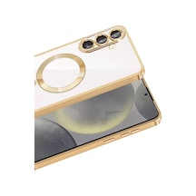 Newface Samsung Galaxy S26 Plus Kross Magneticsafe Kapak - Gold Altın