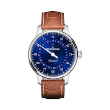 Meistersinger Perigraph 38mm Sunburst Blue Bm1108 Metalik