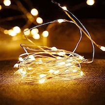 10 Metre Battery Warm Light Led Light 10 Metre Pilli Gün Işığı Led Işık Gün Işığı Pilli Işık Gün Işığı Pilli Led