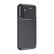 Samsung Galaxy A16 5g Kılıf Auto Focus Karbon Kapak - Siyah 0.2M-Çok Renkli
