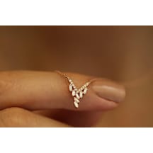 Reis Kuyumculuk 1792 Feraye Yaz Pembe Altın - Rose Gold Altın Kolye