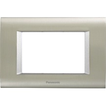 Viko Panasonic Thea 3m Sistema Inox Matt+metalik Beyaz Çerçeve - Wvtf18435ıb-tr