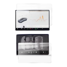 Forzacase 2in1 Tesla Model Y New Juniper Temperli Kırılmaz Cam Ekran Koruyucu - Fc1119 1