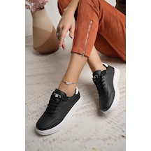 Nesilshoes Darkstep 158 Siyah Beyaz Unisex Sneakers Siyah&beyaz