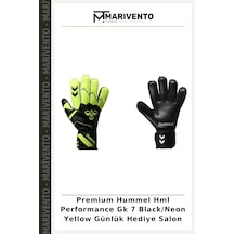 Marivento Premium Hummel Hml Performance Gk 7 Black/neon Yellow Günlük Hediye Salon Siyah - Sarı