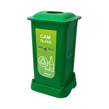 Aform 70 Lt Orjinal Cam Atıkyeşil Atık Kovası
