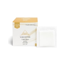 Ada Steril Emici Kompres Gazlı Bez 7.5 x 7.5 CM 20 x 5 100 Adet