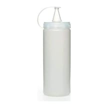 Şeffaf Kapaklı Sızdırmaz Yağlık Sosluk Şişesi Plastik Yağdanlık 400 Ml Ap-9028 Çok Renkli