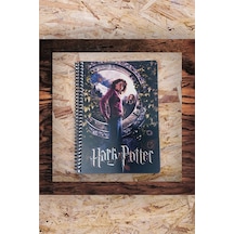 Keskin Color 15 x 21 CM 60 Yaprak Çizgisiz Karton Kapak Telli Harry Potter Defte