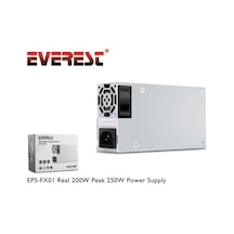 Everest Eps-fx01 Real 200w Peak 250w Slim Power Güç Kaynağı