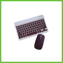 Bezos Kyb71 Kablosuz Türkçe Q Klavye Mouse Set - Bordo Dmc Diğer