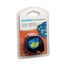 Dymo 91202 Letratag Plastik Şerit 12 x 4M Sarı