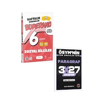 Günay 2027 6. Sınıf Sosyal Bilgiler Bumerang 32 Haftalık Denemeler+evp Akademi 3x27 Paragraf Deneme
