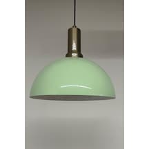 Yimpi Mint Avize Tekli Eskitme Fener Başlık Sarkıt Salon Kuaför Cafe Dekoratif Aydınlatma Pastane Mint Yeşili