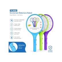 Renkli Raket Modeli Elektronik Sinek Öldürücü Cız Makine Herhangi Bir Renk Gönderilir 5468