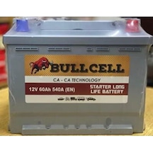 Bullcell 12V 60 Amper 540AEN Akü Petlas Ü.T KASIM 2023