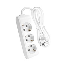 Viko Multi-let 3lü Topraklı Kablolu Ç.k 3mt Priz, Beyaz