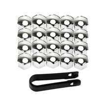 Üniversal Krom Bijon Kapağı 19Mm