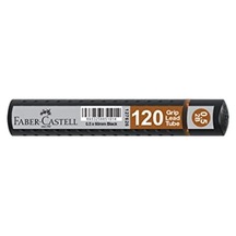 Faber-castell Grip Min Kalem Ucu, 120 Li, 0.5 Mm, Siyah, 2b Derece, 60 Mm Uzunluk, Yoğun Yazım İçin Dayanıklı Uçlar