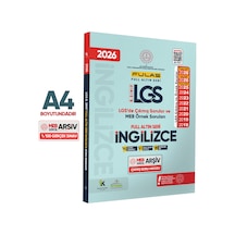 2026 8.Sınıf Full LGS Altın Seri (FULAS) İNGİLİZCE MEB Çıkmış Soru Bankası Modüler Seti Çözümlü