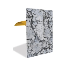 Tink Kendinden Yapışkanlı 41 x 62 CM Siyah Çizgi Desenli Pvc Panel