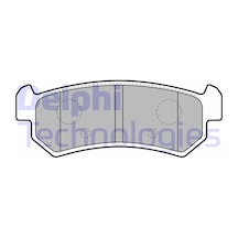 Delphı Lp1910 Arka Fren Balatası Cehevrolet Lacettı 1.4-1.6-1.8 04 Nubıra 1.4-1.6-1.8 2.0 04 96405131-wva24071